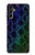 S3366 Rainbow Python Skin Graphic Print Hülle Schutzhülle Taschen für Samsung Galaxy A14 5G