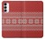 S3384 Winter Seamless Knitting Pattern Hülle Schutzhülle Taschen für Samsung Galaxy A14 5G