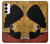 S3453 African Queen Nefertiti Silhouette Hülle Schutzhülle Taschen für Samsung Galaxy A14 5G