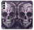 S3582 Purple Sugar Skull Hülle Schutzhülle Taschen für Samsung Galaxy A14 5G