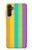 S3678 Colorful Rainbow Vertical Hülle Schutzhülle Taschen für Samsung Galaxy A14 5G