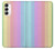 S3849 Colorful Vertical Colors Hülle Schutzhülle Taschen für Samsung Galaxy A14 5G