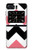 S1849 Pink Black Chevron Zigzag Hülle Schutzhülle Taschen für Motorola Moto Razr 2022