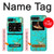 S2377 Turquoise Gemstone Texture Graphic Printed Hülle Schutzhülle Taschen für Motorola Moto Razr 2022