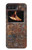 S2714 Rust Steel Texture Graphic Printed Hülle Schutzhülle Taschen für Motorola Moto Razr 2022