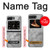 S2845 Gray Marble Texture Hülle Schutzhülle Taschen für Motorola Moto Razr 2022