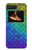 S2930 Mermaid Fish Scale Hülle Schutzhülle Taschen für Motorola Moto Razr 2022