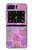 S3710 Pink Love Heart Hülle Schutzhülle Taschen für Motorola Moto Razr 2022