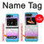 S3747 Trans Flag Polygon Hülle Schutzhülle Taschen für Motorola Moto Razr 2022