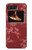 S3817 Red Floral Cherry blossom Pattern Hülle Schutzhülle Taschen für Motorola Moto Razr 2022
