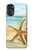 S1117 Starfish on the Beach Hülle Schutzhülle Taschen für Motorola Moto G 5G (2023)