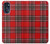 S2374 Tartan Red Pattern Hülle Schutzhülle Taschen für Motorola Moto G 5G (2023)
