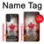 S2490 Canada Maple Leaf Flag Texture Hülle Schutzhülle Taschen für Motorola Moto G 5G (2023)