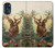 S2841 Vintage Reindeer Christmas Hülle Schutzhülle Taschen für Motorola Moto G 5G (2023)