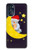 S2849 Cute Sleepy Owl Moon Night Hülle Schutzhülle Taschen für Motorola Moto G 5G (2023)