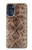 S2875 Rattle Snake Skin Graphic Printed Hülle Schutzhülle Taschen für Motorola Moto G 5G (2023)