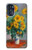S2937 Claude Monet Bouquet of Sunflowers Hülle Schutzhülle Taschen für Motorola Moto G 5G (2023)