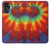 S2985 Colorful Tie Dye Texture Hülle Schutzhülle Taschen für Motorola Moto G 5G (2023)