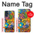 S3281 Colorful Hippie Flowers Pattern Hülle Schutzhülle Taschen für Motorola Moto G 5G (2023)