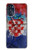 S3313 Croatia Flag Vintage Football Graphic Hülle Schutzhülle Taschen für Motorola Moto G 5G (2023)