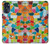 S3391 Abstract Art Mosaic Tiles Graphic Hülle Schutzhülle Taschen für Motorola Moto G 5G (2023)