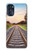 S3866 Railway Straight Train Track Hülle Schutzhülle Taschen für Motorola Moto G 5G (2023)