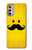 S1145 Yellow Mustache Sun Hülle Schutzhülle Taschen für Motorola Moto G Stylus 4G (2022)