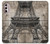 S3416 Eiffel Tower Blueprint Hülle Schutzhülle Taschen für Motorola Moto G Stylus 4G (2022)