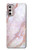 S3482 Soft Pink Marble Graphic Print Hülle Schutzhülle Taschen für Motorola Moto G Stylus 4G (2022)
