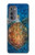 S1249 Blue Sea Turtle Hülle Schutzhülle Taschen für Motorola Edge (2022)
