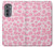 S2213 Pink Leopard Pattern Hülle Schutzhülle Taschen für Motorola Edge (2022)