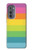 S2363 Rainbow Pattern Hülle Schutzhülle Taschen für Motorola Edge (2022)