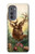 S2841 Vintage Reindeer Christmas Hülle Schutzhülle Taschen für Motorola Edge (2022)