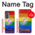 S2899 Rainbow LGBT Gay Pride Flag Hülle Schutzhülle Taschen für Motorola Edge (2022)