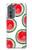 S3236 Watermelon Pattern Hülle Schutzhülle Taschen für Motorola Edge (2022)
