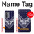 S3357 Navy Blue Bandana Pattern Hülle Schutzhülle Taschen für Motorola Edge (2022)