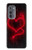 S3682 Devil Heart Hülle Schutzhülle Taschen für Motorola Edge (2022)
