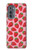 S3719 Strawberry Pattern Hülle Schutzhülle Taschen für Motorola Edge (2022)