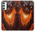 S0414 Fire Dragon Hülle Schutzhülle Taschen für Samsung Galaxy A34 5G