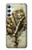 S0550 Skull Card Poker Hülle Schutzhülle Taschen für Samsung Galaxy A34 5G