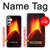 S0745 Volcano Lava Hülle Schutzhülle Taschen für Samsung Galaxy A34 5G