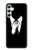 S1591 Anonymous Man in Black Suit Hülle Schutzhülle Taschen für Samsung Galaxy A34 5G