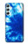 S1869 Tie Dye Blue Hülle Schutzhülle Taschen für Samsung Galaxy A34 5G