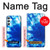 S1869 Tie Dye Blue Hülle Schutzhülle Taschen für Samsung Galaxy A34 5G