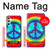 S1870 Tie Dye Peace Hülle Schutzhülle Taschen für Samsung Galaxy A34 5G