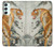 S1934 Chinese Tiger Painting Hülle Schutzhülle Taschen für Samsung Galaxy A34 5G