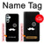 S1946 Sir Mustache Minimalism Hülle Schutzhülle Taschen für Samsung Galaxy A34 5G