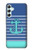 S2081 Nautical Anchor Hülle Schutzhülle Taschen für Samsung Galaxy A34 5G