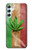 S2109 Smoke Reggae Rasta Flag Hülle Schutzhülle Taschen für Samsung Galaxy A34 5G