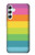 S2363 Rainbow Pattern Hülle Schutzhülle Taschen für Samsung Galaxy A34 5G